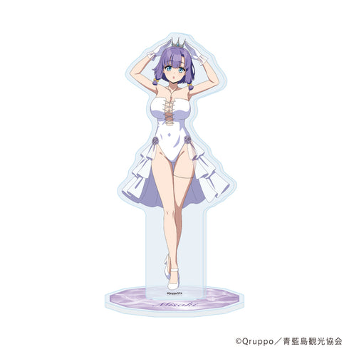 『ぬきたし THE ANIMATION』アクリルスタンド07/畔 美岬 水着ウェディングver.(描き下ろしイラスト)