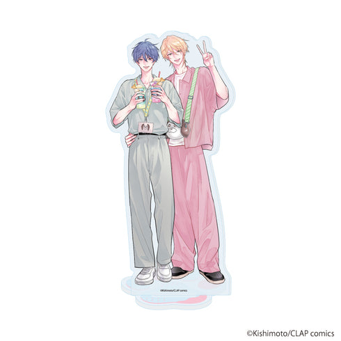 『相原君と嘉島君はラブコメかもしれない』アクリルスタンド01/相原友樹&嘉島直人(描き下ろしイラスト)
