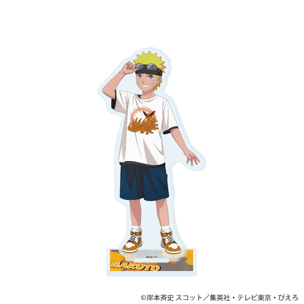 《火影忍者 疾風傳》壓克力立牌 72/漩渦鳴人 街頭時尚版(全新繪製插圖)
