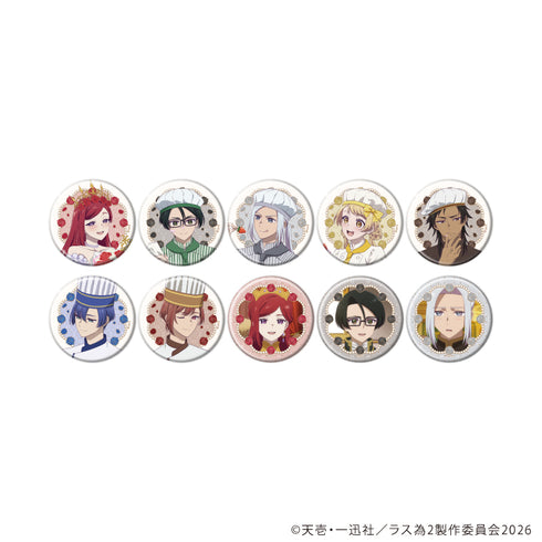 『悲劇の元凶となる最強外道ラスボス女王は民の為に尽くします。Season2』缶バッジ26/コンプリートセット(全10種)(公式&描き下ろしイラスト)