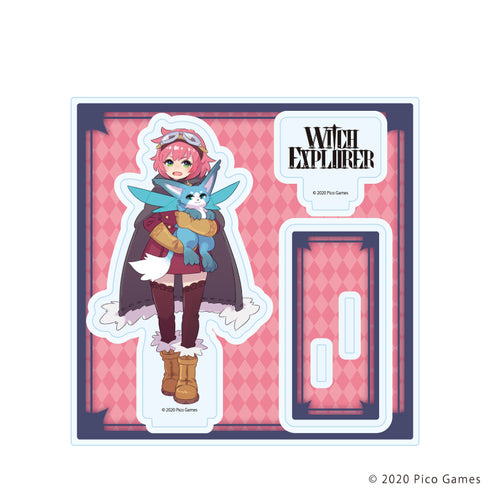 『WITCH EXPLORER』アクリルスタンドプレート01/ティア(描き下ろしイラスト)