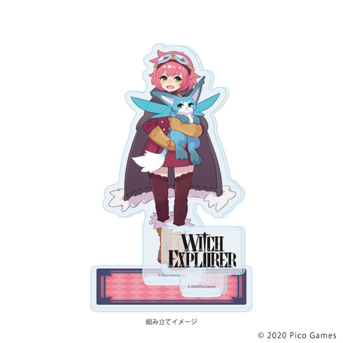 『WITCH EXPLORER』アクリルスタンドプレート01/ティア(描き下ろしイラスト)