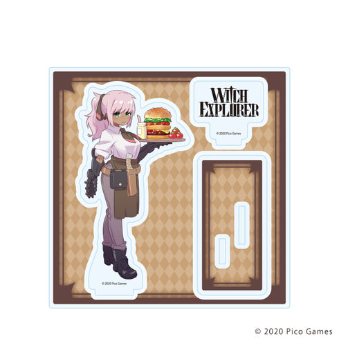 『WITCH EXPLORER』アクリルスタンドプレート02/ドール(描き下ろしイラスト)