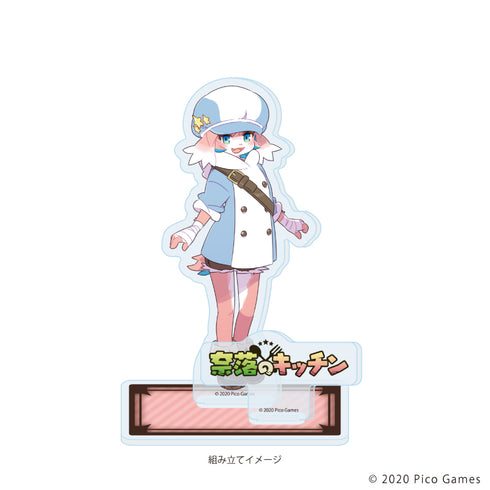 『奈落のキッチン』アクリルスタンドプレート01/ロップ(描き下ろしイラスト)