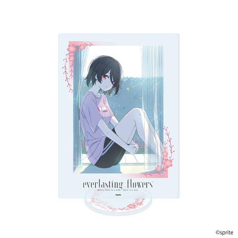 『everlasting flowers』アクリルスタンド03/坂下深菜(公式イラスト)