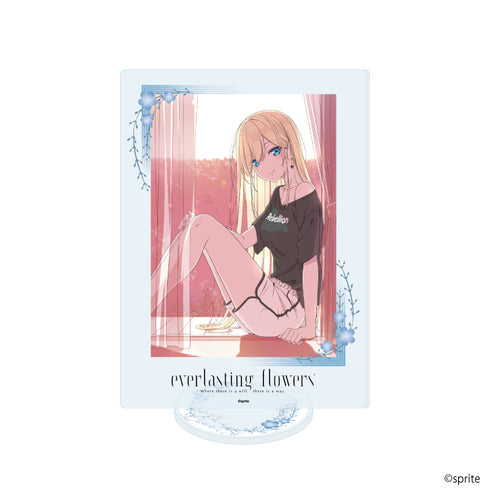 『everlasting flowers』アクリルスタンド04/星野 蘭(公式イラスト)