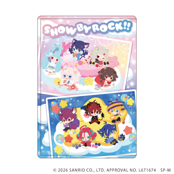 『SHOW BY ROCK!!』キャラクリアケース57/集合デザイン(ミニキャライラスト)