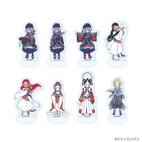 "Mononoke: Chapter 3 - The Snake God" Acrylic Mini Stand 01 / Complete Set (All 8 Varieties) (Graph Art Illustration)