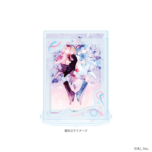 『琴葉 茜・葵』アクリルスタンドプレート01/琴葉 茜&琴葉 葵A(公式イラスト)