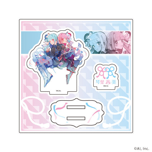 『琴葉 茜・葵』アクリルスタンドプレート06/琴葉 茜&琴葉 葵F(公式イラスト)【202610再販】