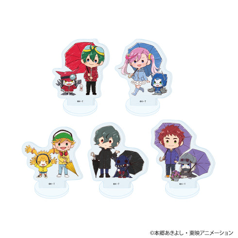 『デジモンユニバース アプリモンスターズ』アクリルぷちスタンド01/梅雨ver. コンプリートセット(全5種)(グラフアートイラスト)
