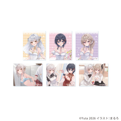 『お前ら早く結婚しろよっ!そう言われてる女子が3人いるんですけど?』アクリルカード01/コンプリートセット(全6種)(公式&描き下ろしイラスト)