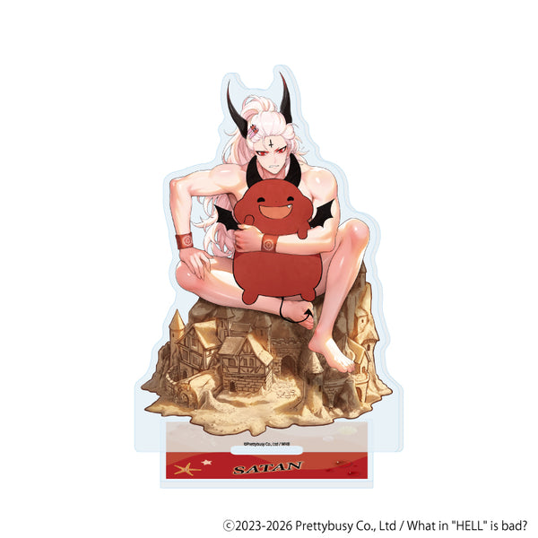 『What in hell is bad?‐地獄のどこが悪い?』アクリルスタンド「What in hell is bad?‐地獄のどこが悪い?」01/サタン(描き下ろしイラスト)