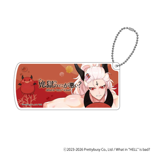 『What in hell is bad?‐地獄のどこが悪い?』スライド式ピルケース「What in hell is bad?‐地獄のどこが悪い?」01/サタン(描き下ろしイラスト)