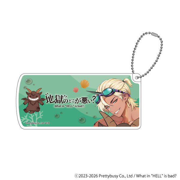 『What in hell is bad?‐地獄のどこが悪い?』スライド式ピルケース「What in hell is bad?‐地獄のどこが悪い?」04/ベルゼブブ(描き下ろしイラスト)