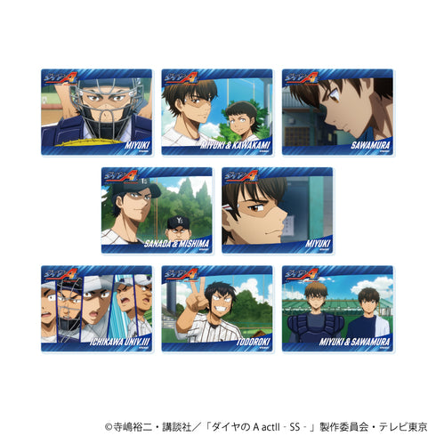 《钻石王牌 actII -Second Season-》亚克力卡04/全套(共8种)(官方插画)