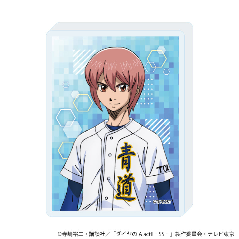 ダイヤのA 小湊春市　アクリルブロック ダイヤのA actII -Second Season-』ミニアクリルブロック11/小湊 春市