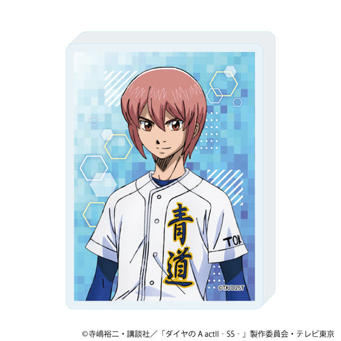 『ダイヤのA actII -Second Season-』ミニアクリルブロック11/小湊 春市(公式イラスト)