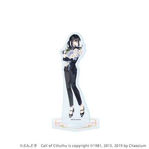 『咲って、スイートピー』アクリルスタンド02/川崎 葵(女性ver.) 花ver.(描き下ろしイラスト)