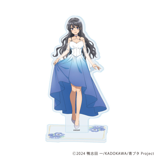 『青春ブタ野郎シリーズ』アクリルスタンド08/桜島麻衣 フラワードレスver.(描き下ろしイラスト)