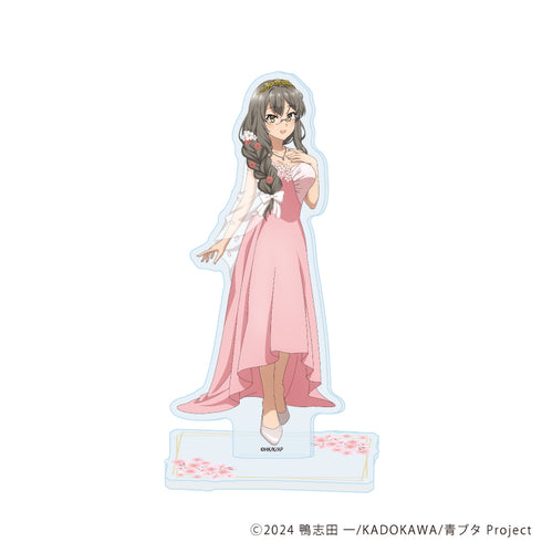 『青春ブタ野郎シリーズ』アクリルスタンド09/双葉理央 フラワードレスver.(描き下ろしイラスト)