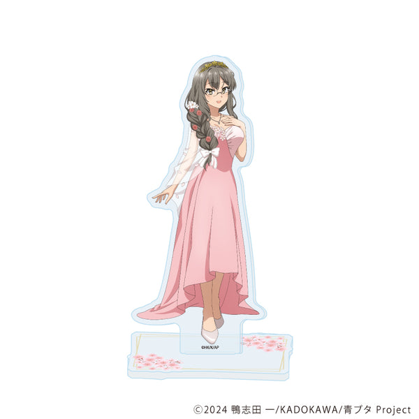 『青春ブタ野郎シリーズ』アクリルスタンド09/双葉理央 フラワードレスver.(描き下ろしイラスト)