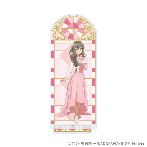 『青春ブタ野郎シリーズ』BIGアクリルスタンド07/双葉理央 フラワードレスver.(描き下ろしイラスト)