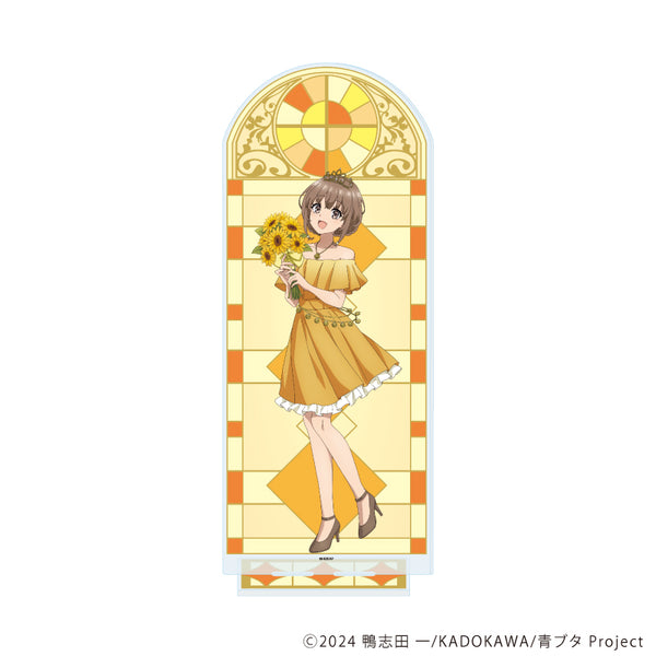 『青春ブタ野郎シリーズ』BIGアクリルスタンド08/梓川花楓 フラワードレスver.(描き下ろしイラスト)