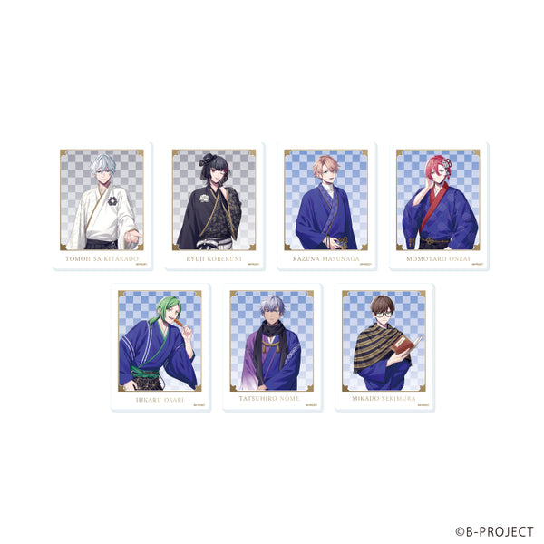 『B-PROJECT』アクリルカード03/コンプリートセット(全7種)(描き下ろしイラスト)
