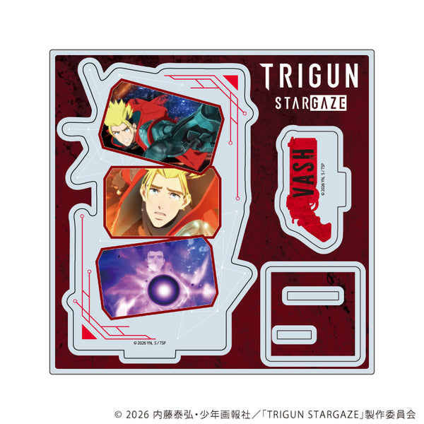 『TRIGUN STARGAZE』アクリルスタンドプレート01/ヴァッシュ・ザ・スタンピード(場面写)