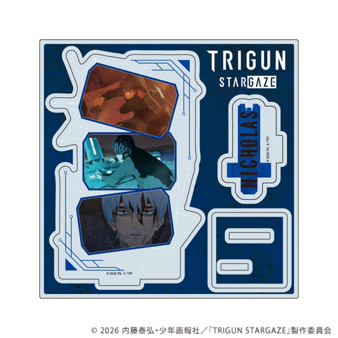 『TRIGUN STARGAZE』アクリルスタンドプレート02/ニコラス・D・ウルフウッド(場面写)