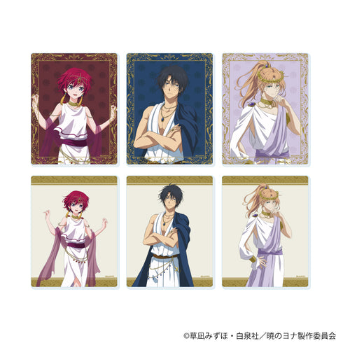 『暁のヨナ』アクリルカード12/ギリシャ風衣装ver. コンプリートセット(全6種)(描き下ろしイラスト)
