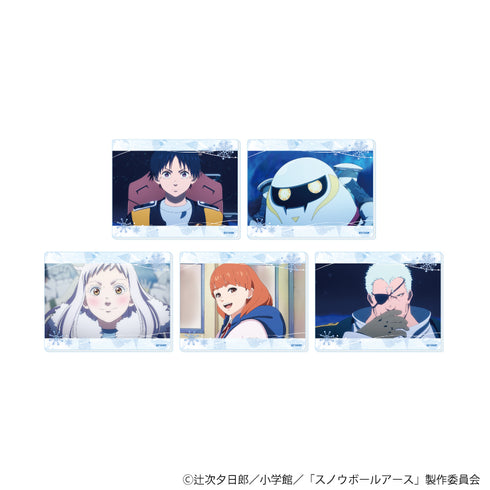 『スノウボールアース』アクリルカード01/コンプリートセット(全5種)(場面写イラスト)