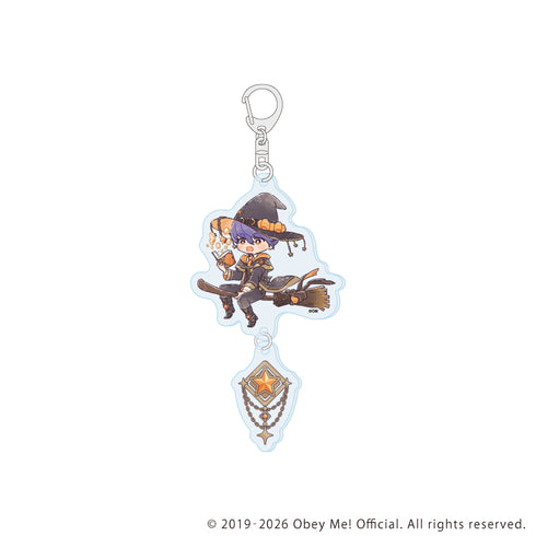 『Obey Me! Nightbringer』連結アクリルキーホルダー03/魔法使いver. レヴィアタン(レトロアートイラスト)