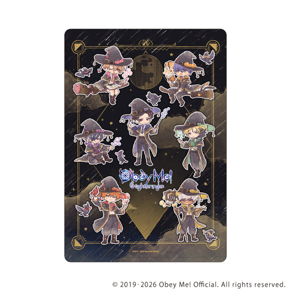 "Obey Me! Nightbringer" Character Clear Case 18 / Group Design (Retro Art Illustration)