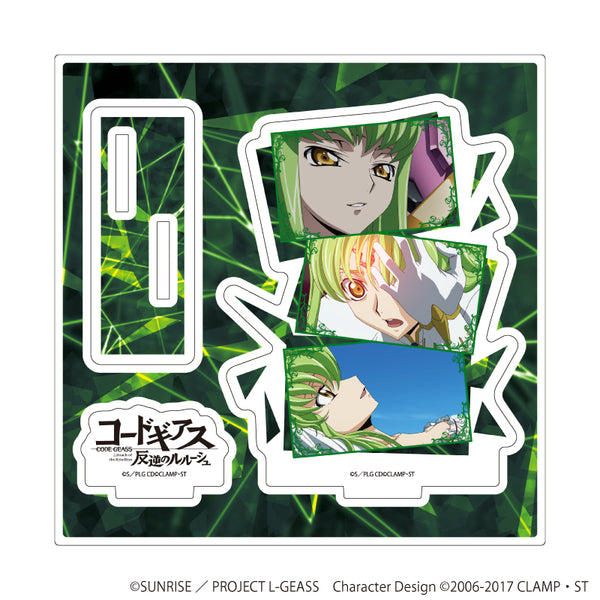 『コードギアス 反逆のルルーシュ』アクリルスタンドプレート02/C.C.(場面写イラスト)