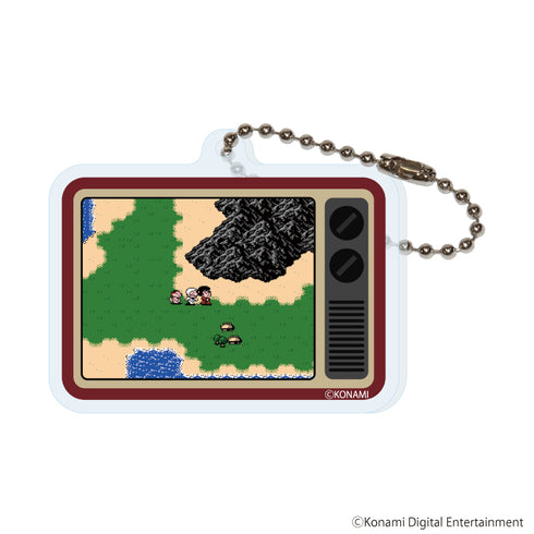 "Goemon: Let's Go! The Great Gathering!" Acrylic Keychain 03/C (Official Illustration)