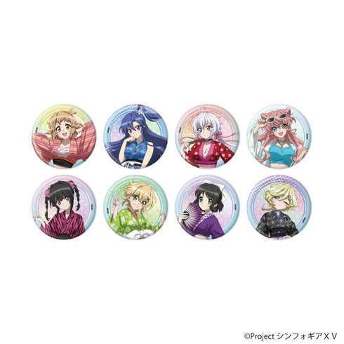 『戦姫絶唱シンフォギアXV』缶バッジ30/ブラインド(全8種) 着物×Y2KVer.(描き下ろしイラスト)【BOX】【202609再販】