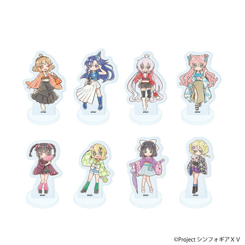 『戦姫絶唱シンフォギアXV』アクリルぷちスタンド18/ブラインド(全8種) 着物×Y2KVer.(グラフアートイラスト)【BOX】【202609再販】
