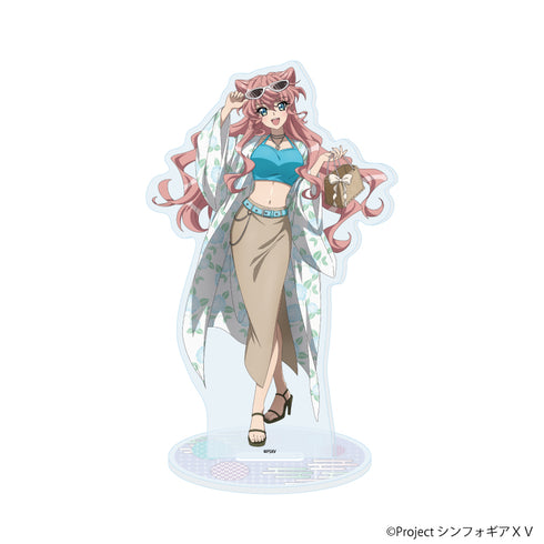 《战姬绝唱 Symphogear XV》亚克力立牌74/玛丽亚·卡登察夫娜·伊芙 和服×Y2K版(全新绘制插画)