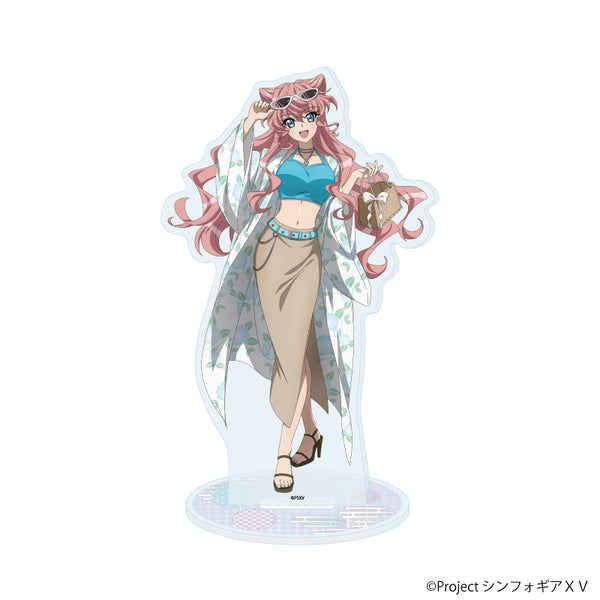 《战姬绝唱 Symphogear XV》亚克力立牌74/玛丽亚·卡登察夫娜·伊芙 和服×Y2K版(全新绘制插画)