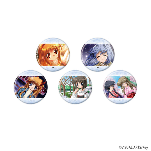 『Kanon』缶バッジ03/コンプリートセット(全5種)(公式イラスト)