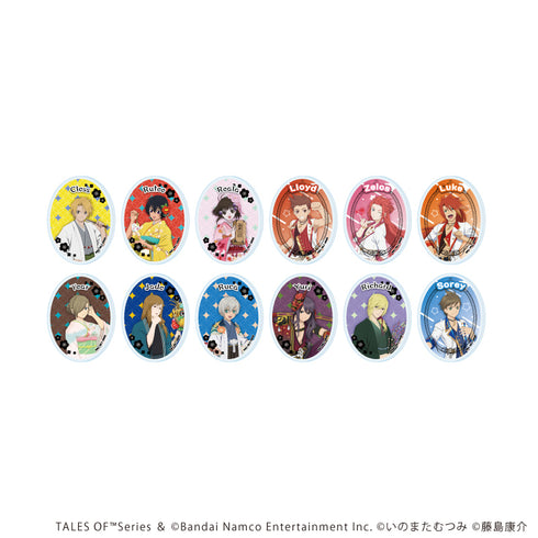 『テイルズ オブシリーズ』アクリルプレートバッジ02/BOX-B コンプリートセット(全12種)(公式イラスト)