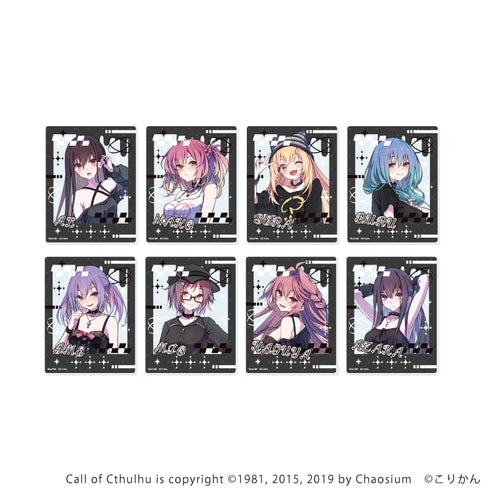 『ネームレス・カルト』アクリルカード01/コンプリートセット(全8種)(描き下ろしイラスト)