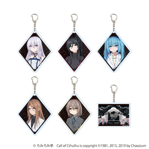 『魔法少女は死を唄え』アクリルキーホルダー01/コンプリートセット(全6種)(公式イラスト)