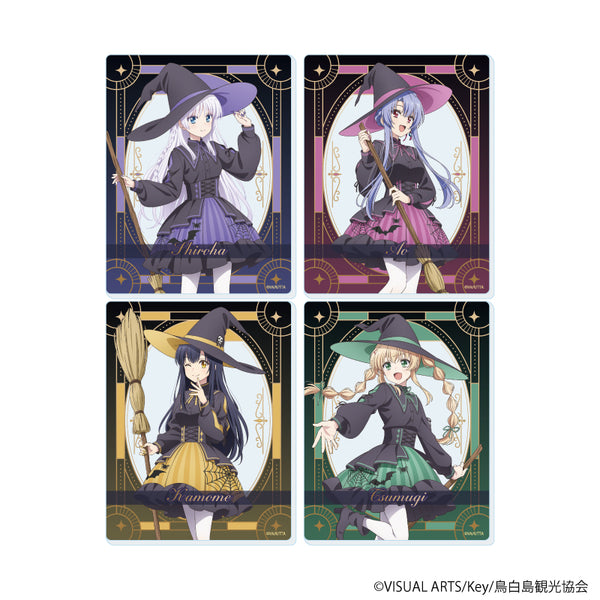 『Summer Pockets』アクリルカード10/魔女ver. コンプリートセット(全4種)(描き下ろしイラスト)