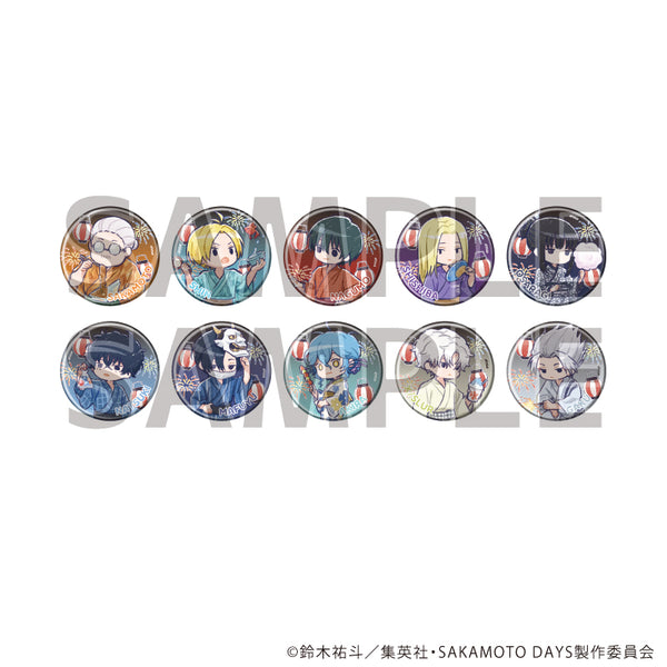 『SAKAMOTO DAYS』缶バッジ29/夏祭りver. コンプリートセット(全10種)(グラフアートイラスト)