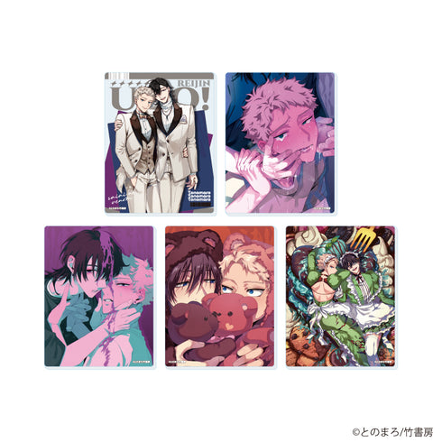 『麗人uno!周年記念フェア』アクリルカード02/最愛のヴェノム コンプリートセット(全5種)(公式&描き下ろしイラスト)