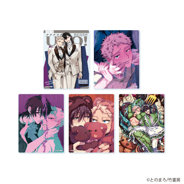 『麗人uno!周年記念フェア』アクリルカード02/最愛のヴェノム コンプリートセット(全5種)(公式&描き下ろしイラスト)