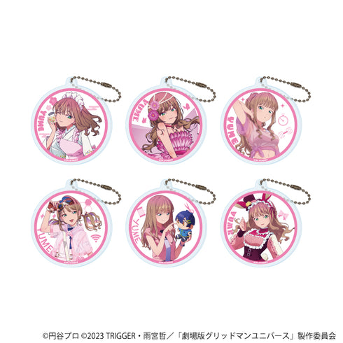 『グリッドマンユニバース』アクリルキーホルダー19/南夢芽BOX コンプリートセット(全6種)(描き下ろしイラスト)